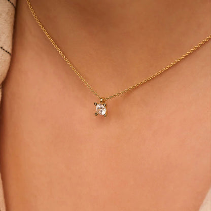 TI SENTO - COLLANA PENDENTE PUNTO LUCE DORATO