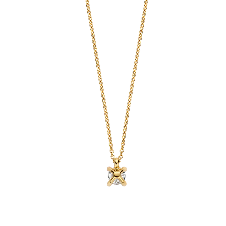 TI SENTO - COLLANA PENDENTE PUNTO LUCE DORATO
