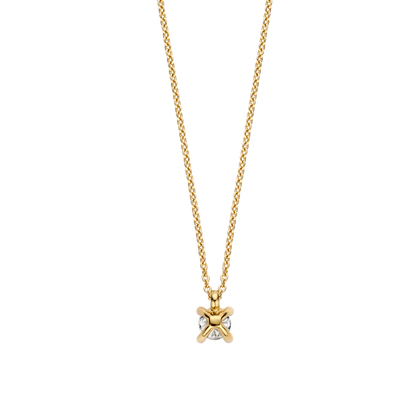 TI SENTO - COLLANA PENDENTE PUNTO LUCE DORATO