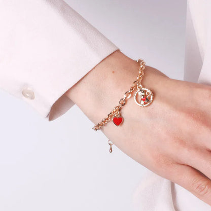 I LOVE NAPLES - METAL BRACELET WITH SAN GENNARO CHARM