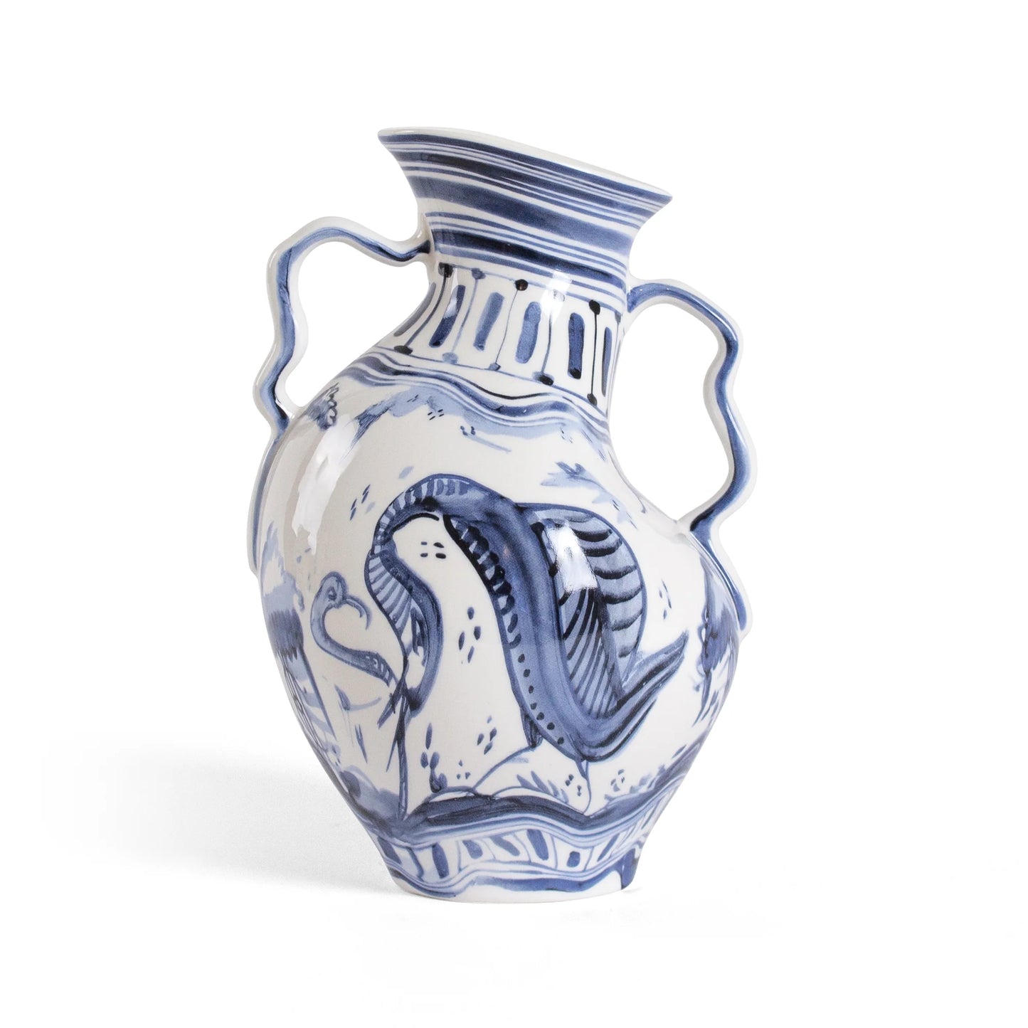 SELETTI - VASO DIESEL IN PORCELLANA CLASSIC ON ACID IBEX