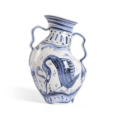 SELETTI - VASO DIESEL IN PORCELLANA CLASSIC ON ACID IBEX