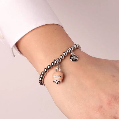 AMO CAPRI - BRACCIALE IN METALLO CON CAMPANELLA CIPRIA