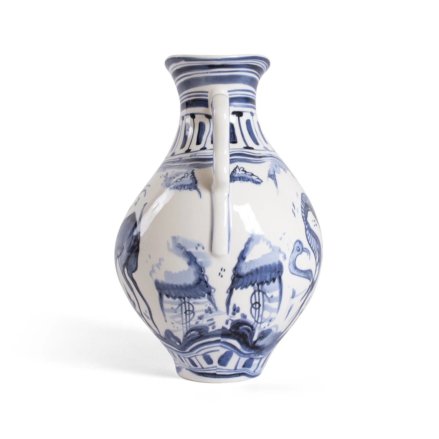 SELETTI - VASO DIESEL IN PORCELLANA CLASSIC ON ACID IBEX