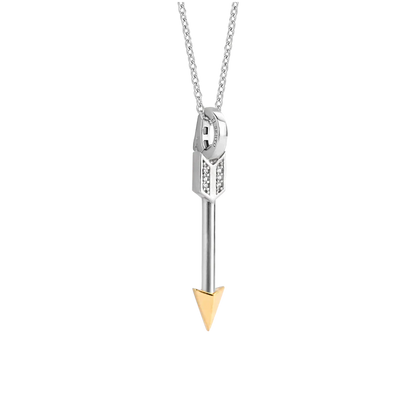 TI SENTO - COLLANA PENDENTE FRECCIA ARGENTO