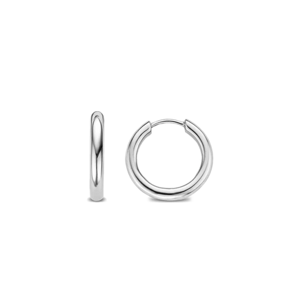 TI SENTO - ORECCHINI A CERCHIO IN ARGENTO