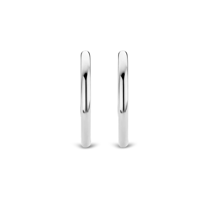 TI SENTO - ORECCHINI CERCHIO RODIO