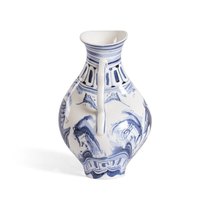 SELETTI - VASO DIESEL IN PORCELLANA CLASSIC ON ACID IBEX