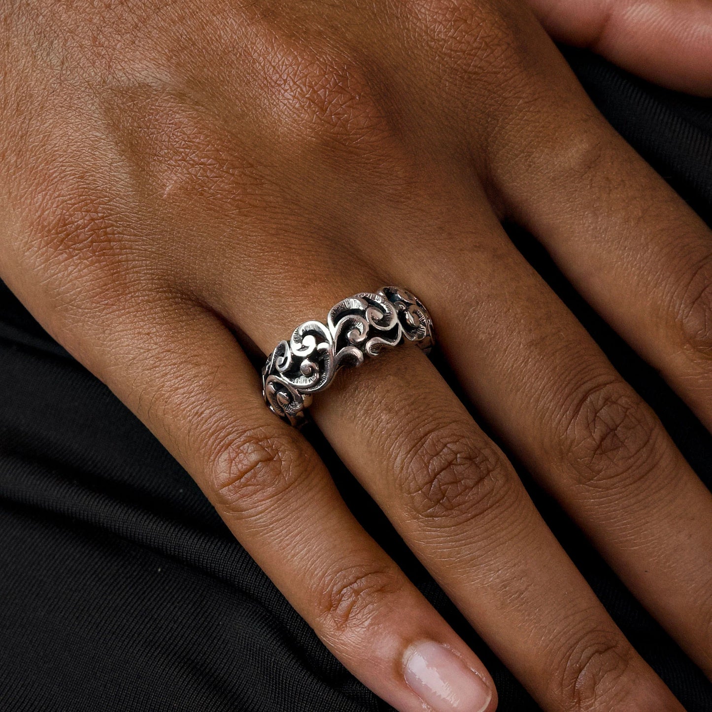 MARIAELUISA JEWELS - ANELLO A FASCIA MEDIA