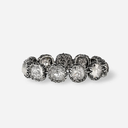 MARIAELUISA JEWELS - BRACCIALE ARGENTO CON CRISTALLI DI ROCCA