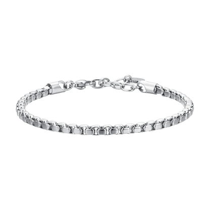 LUCA BARRA - BRACCIALE UOMO IN ACCIAIO