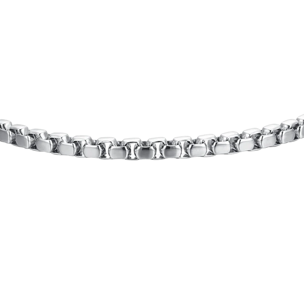 LUCA BARRA - BRACCIALE UOMO IN ACCIAIO