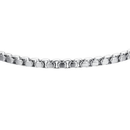 LUCA BARRA - BRACCIALE UOMO IN ACCIAIO