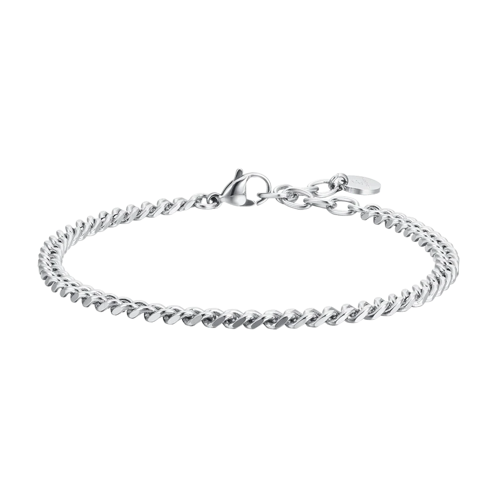LUCA BARRA - BRACCIALE UOMO IN ACCIAIO