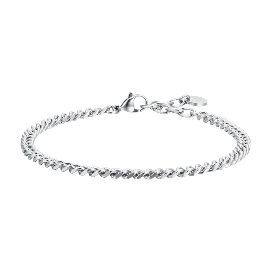 LUCA BARRA - BRACCIALE UOMO IN ACCIAIO