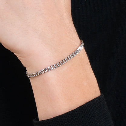 LUCA BARRA - BRACCIALE UOMO IN ACCIAIO