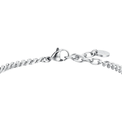 LUCA BARRA - BRACCIALE UOMO IN ACCIAIO
