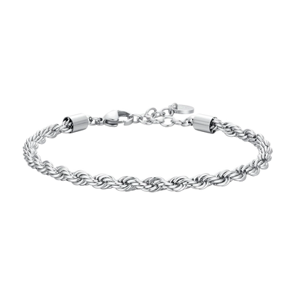 LUCA BARRA - BRACCIALE UOMO IN ACCIAIO