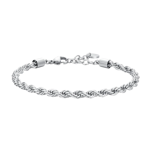 LUCA BARRA - BRACCIALE UOMO IN ACCIAIO