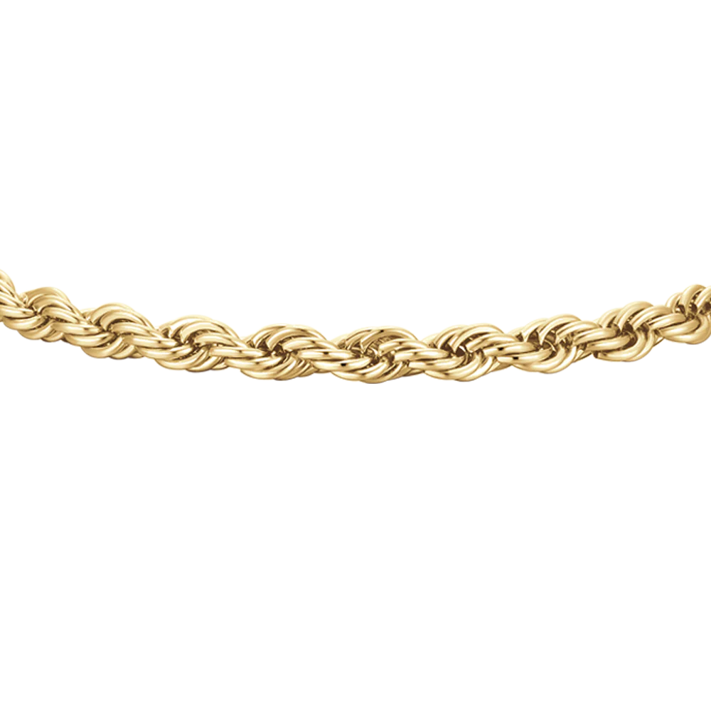 LUCA BARRA - BRACCIALE UOMO IN ACCIAIO IP GOLD