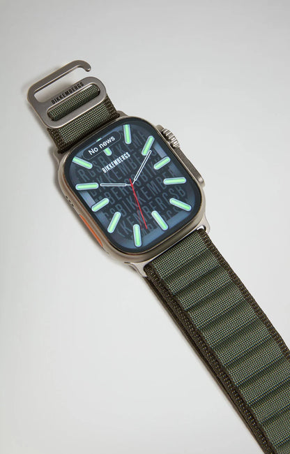 BIKKEMBERGS - OROLOGIO SMARTWATCH CINTURINO VERDE TESSUTO