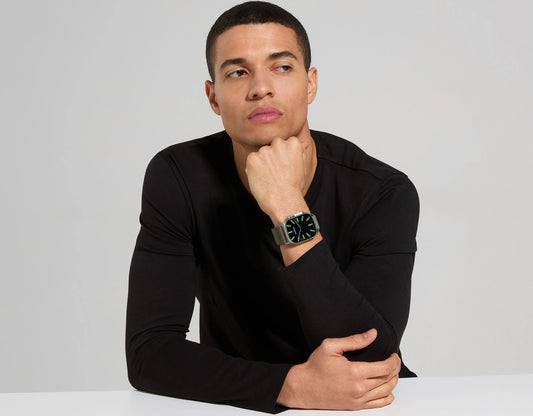 BIKKEMBERGS - OROLOGIO SMARTWATCH CINTURINO VERDE TESSUTO