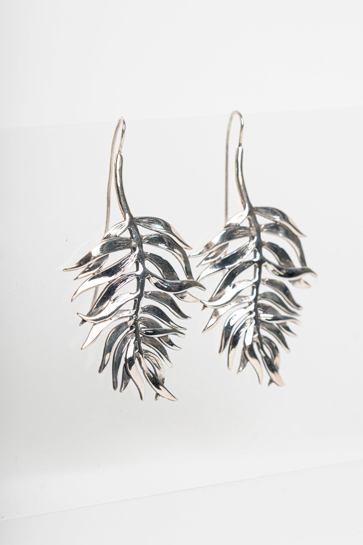 NEMORIS -  ORECCHINI FELCE ARGENTO