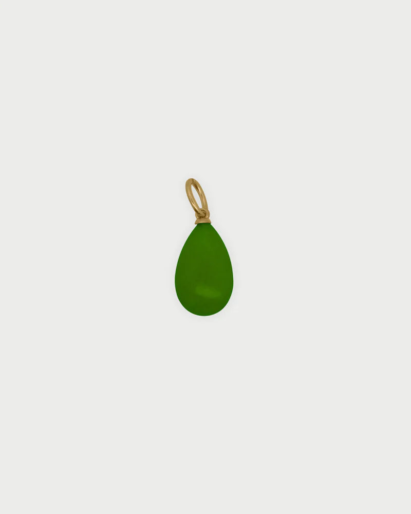 CHARM BAR - CIONDOLO GIADA VERDE