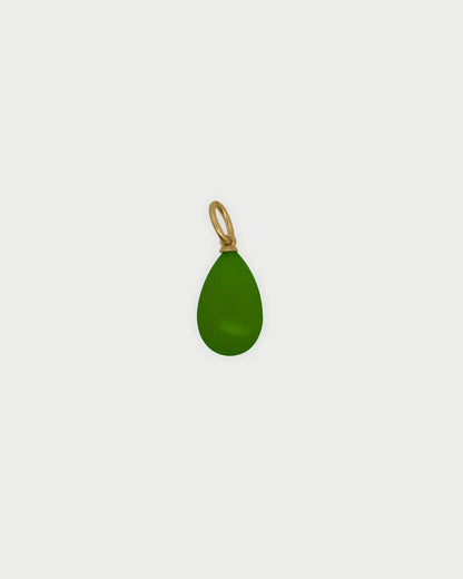 CHARM BAR - CIONDOLO GIADA VERDE