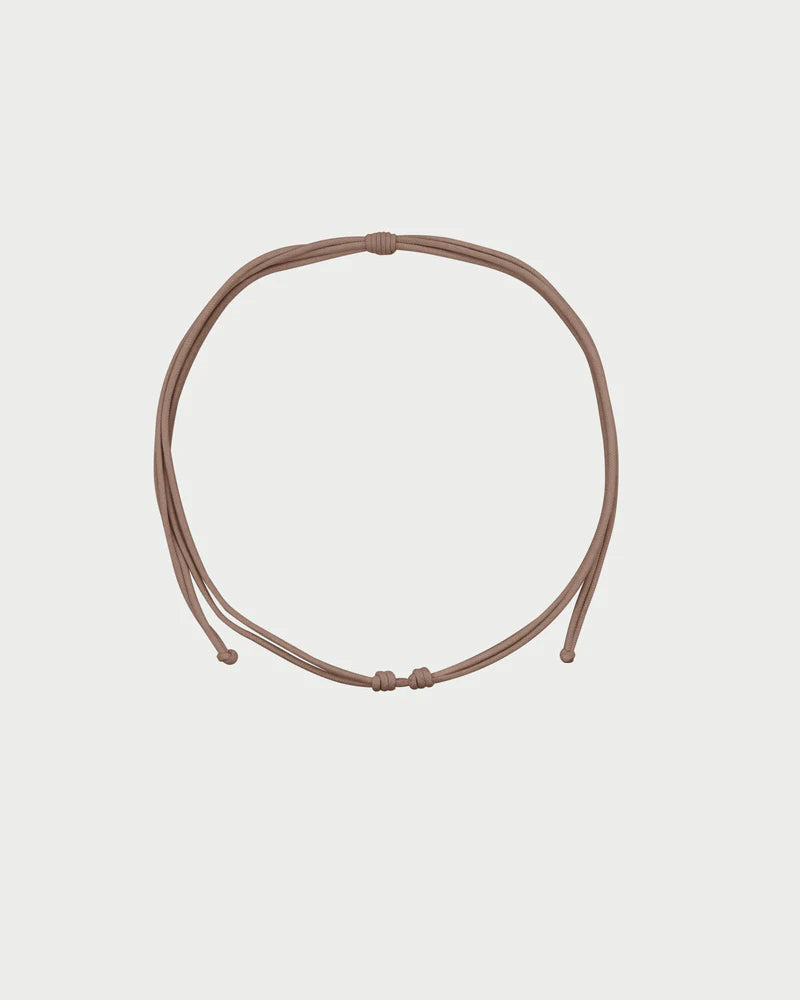 CHARM BAR - GIROCOLLO CORDINO SEMPLICE FANGO