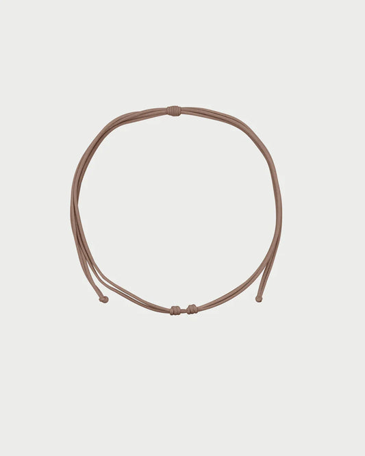 CHARM BAR - GIROCOLLO CORDINO SEMPLICE FANGO