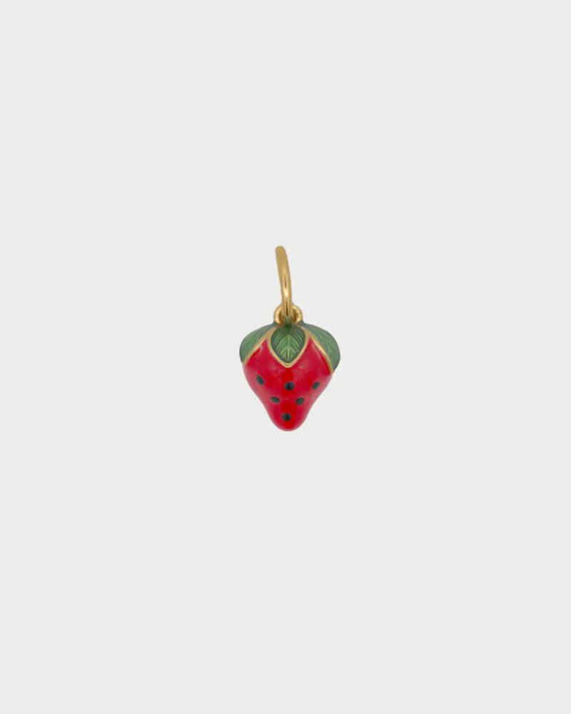 CHARM BAR - CIONDOLO FRAGOLA