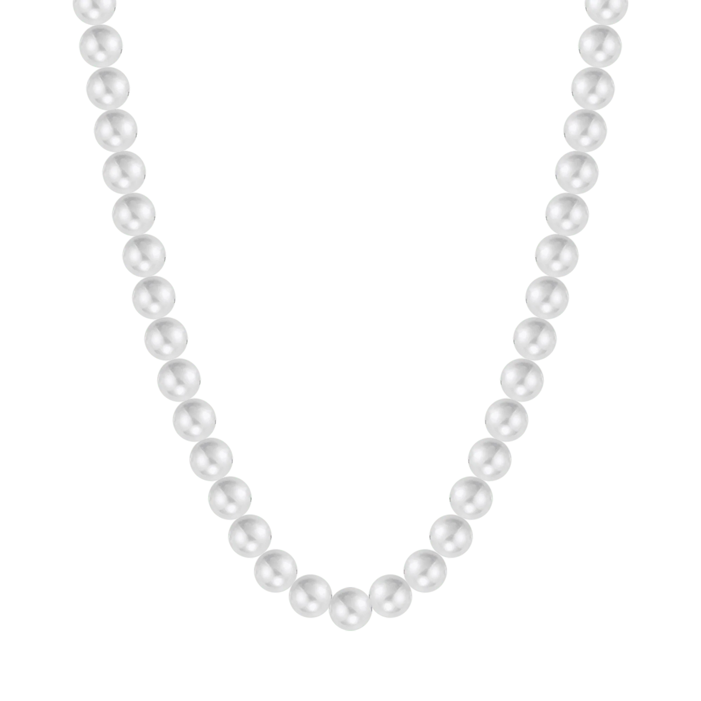 LUCA BARRA - COLLANA DONNA DI PERLE BIANCHE