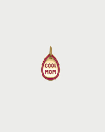 CHARM BAR - CIONDOLO COOL MOM SMALTO ROSA