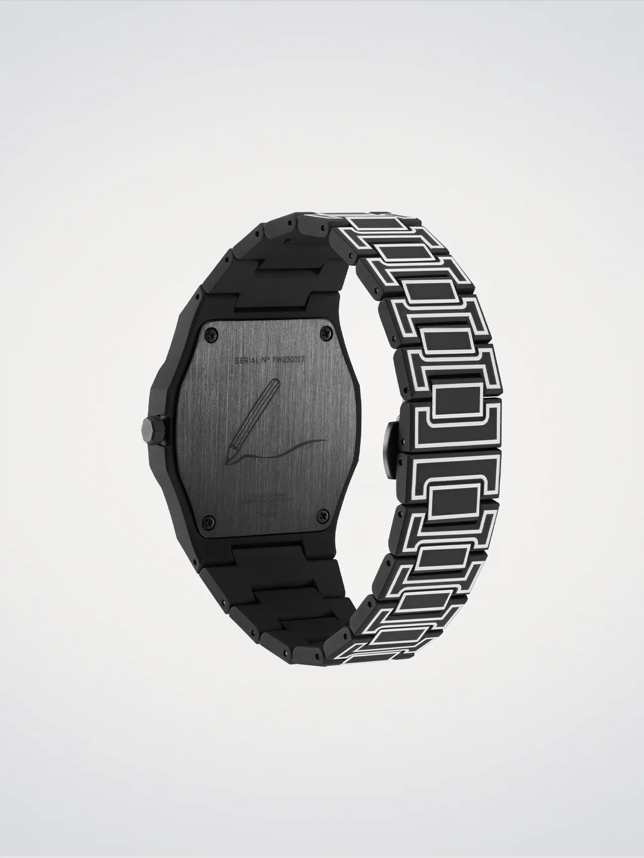 OROLOGIO BLACK SKETCH POLYCARBON 40.5MM NERO