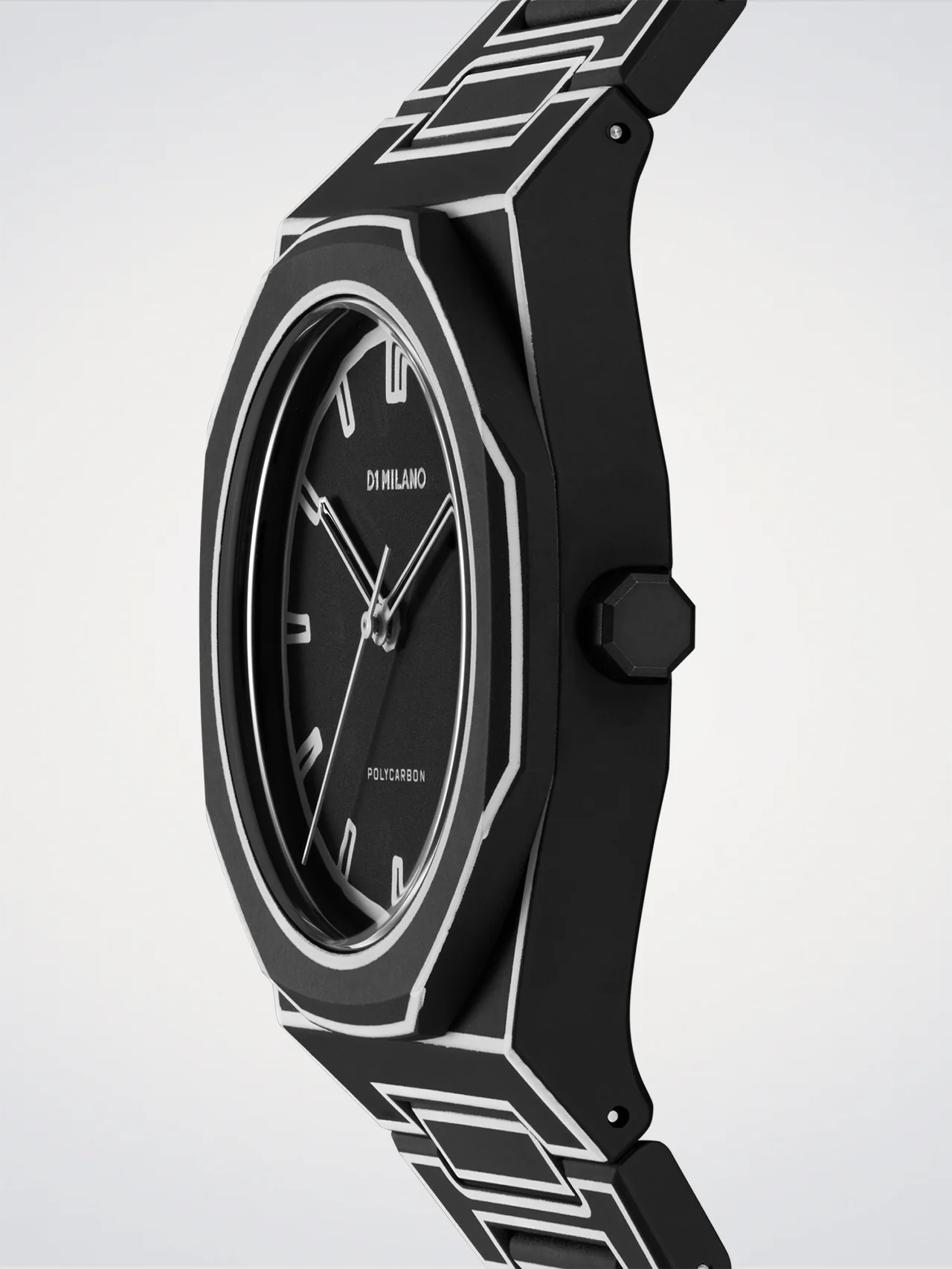 OROLOGIO BLACK SKETCH POLYCARBON 40.5MM NERO
