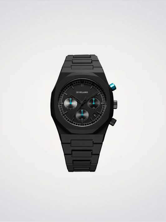 OROLOGIO POLYCHRONO CHARCOAL BLACK 40.5MM
