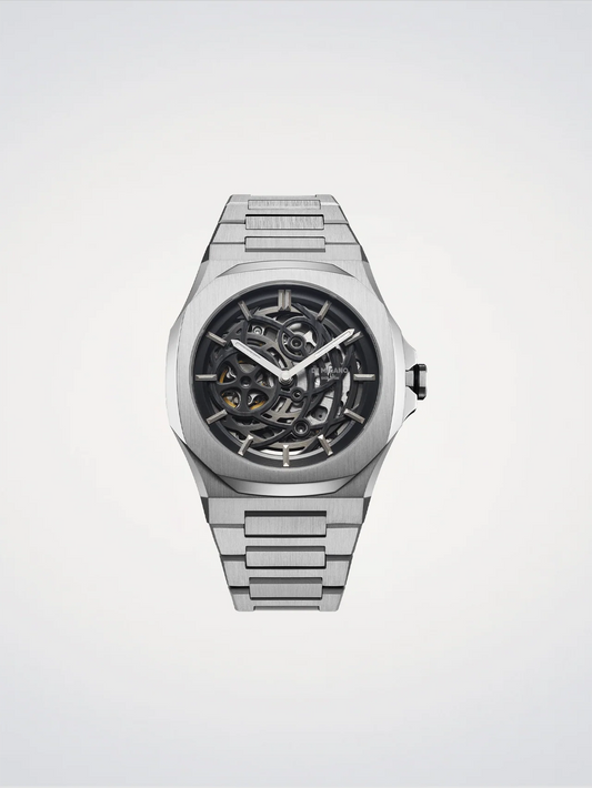 D1 MILANO -  SILVERV SKELETON 41,5 MM