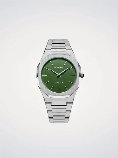 OROLOGIO ULTRA THIN MOSS VERDE 40 MM
