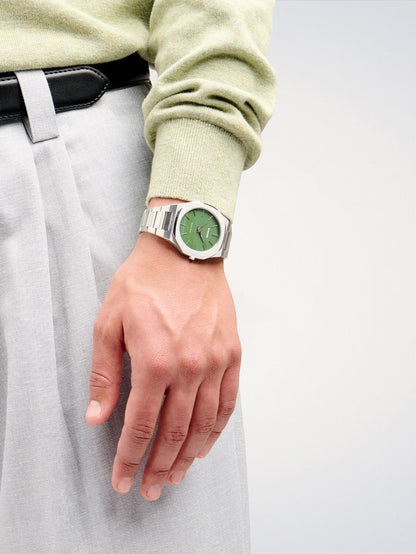 OROLOGIO ULTRA THIN MOSS VERDE 40 MM