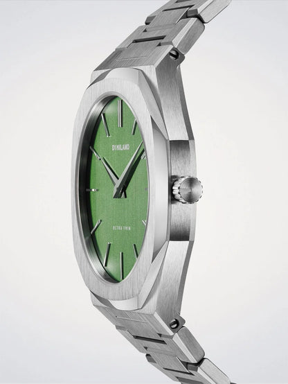OROLOGIO ULTRA THIN MOSS VERDE 40 MM