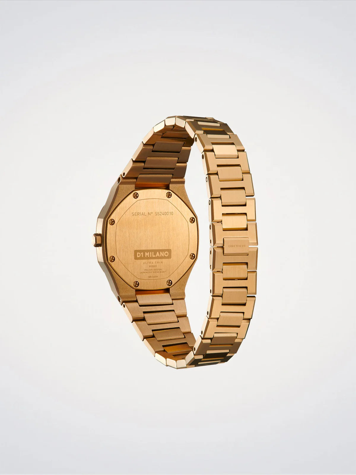 D1 MILANO - OROLOGIO ULTRA THIN ZEPHIR GOLD