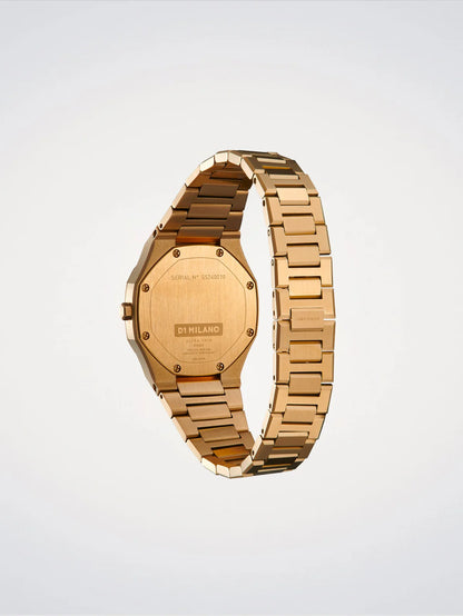 D1 MILANO - OROLOGIO ULTRA THIN ZEPHIR GOLD