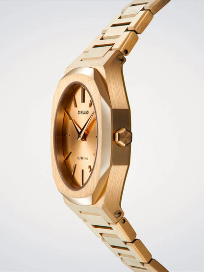 D1 MILANO - OROLOGIO ULTRA THIN ZEPHIR GOLD