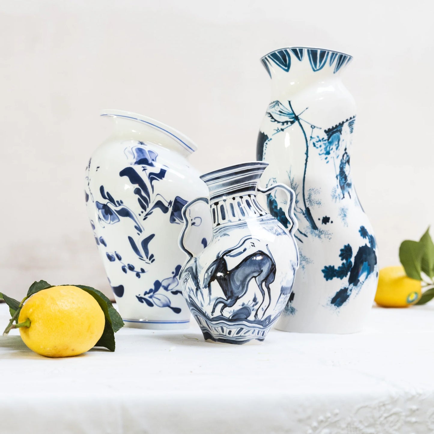 SELETTI - VASO DIESEL IN PORCELLANA CLASSIC ON ACID KING WEN