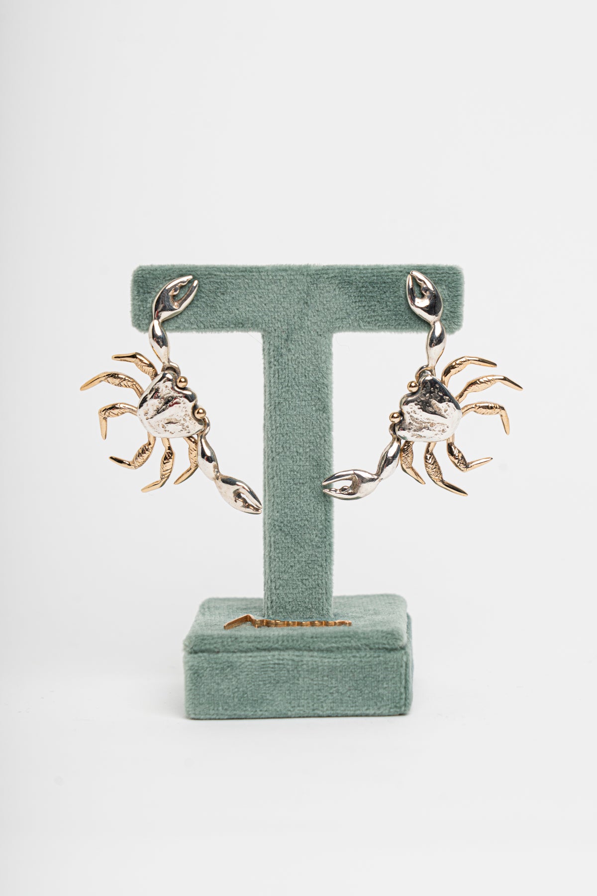 NEMORIS -  ORECCHINI GRANCHI ARGENTO E BRONZO