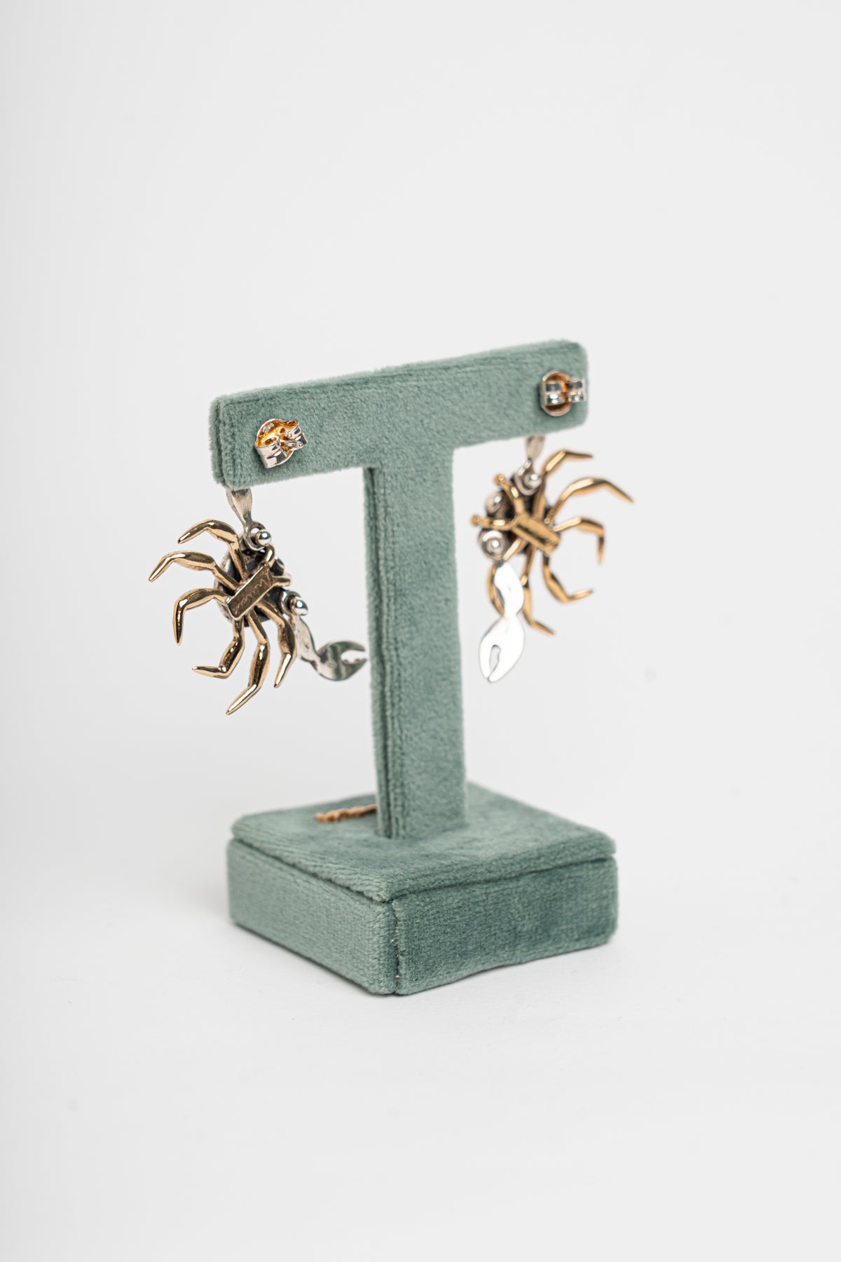 NEMORIS -  ORECCHINI GRANCHI ARGENTO E BRONZO