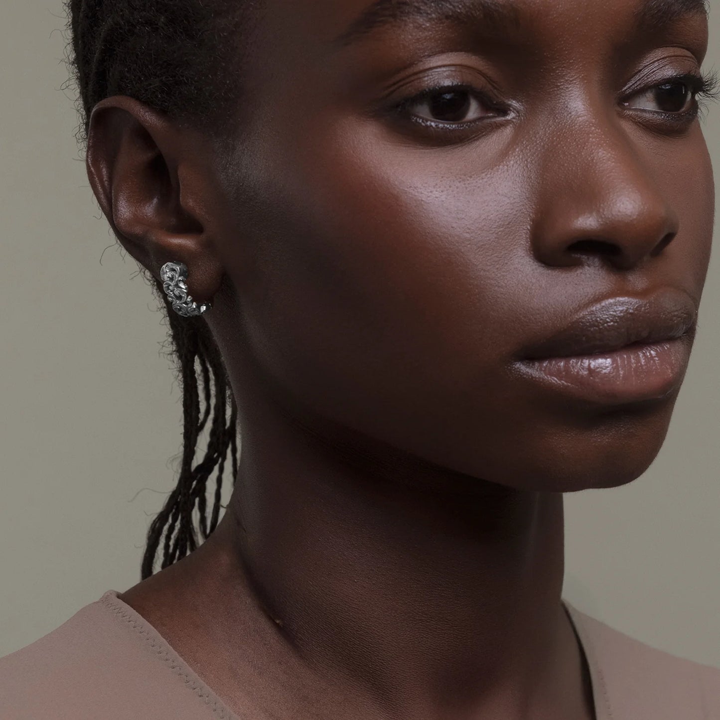 MARIAELUISA JEWELS - ORECCHINI ARGENTO BRNITO A FASCETTA