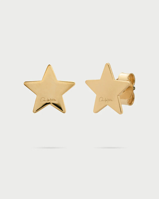 ORECCHINI STELLA ARGENTO DORATO