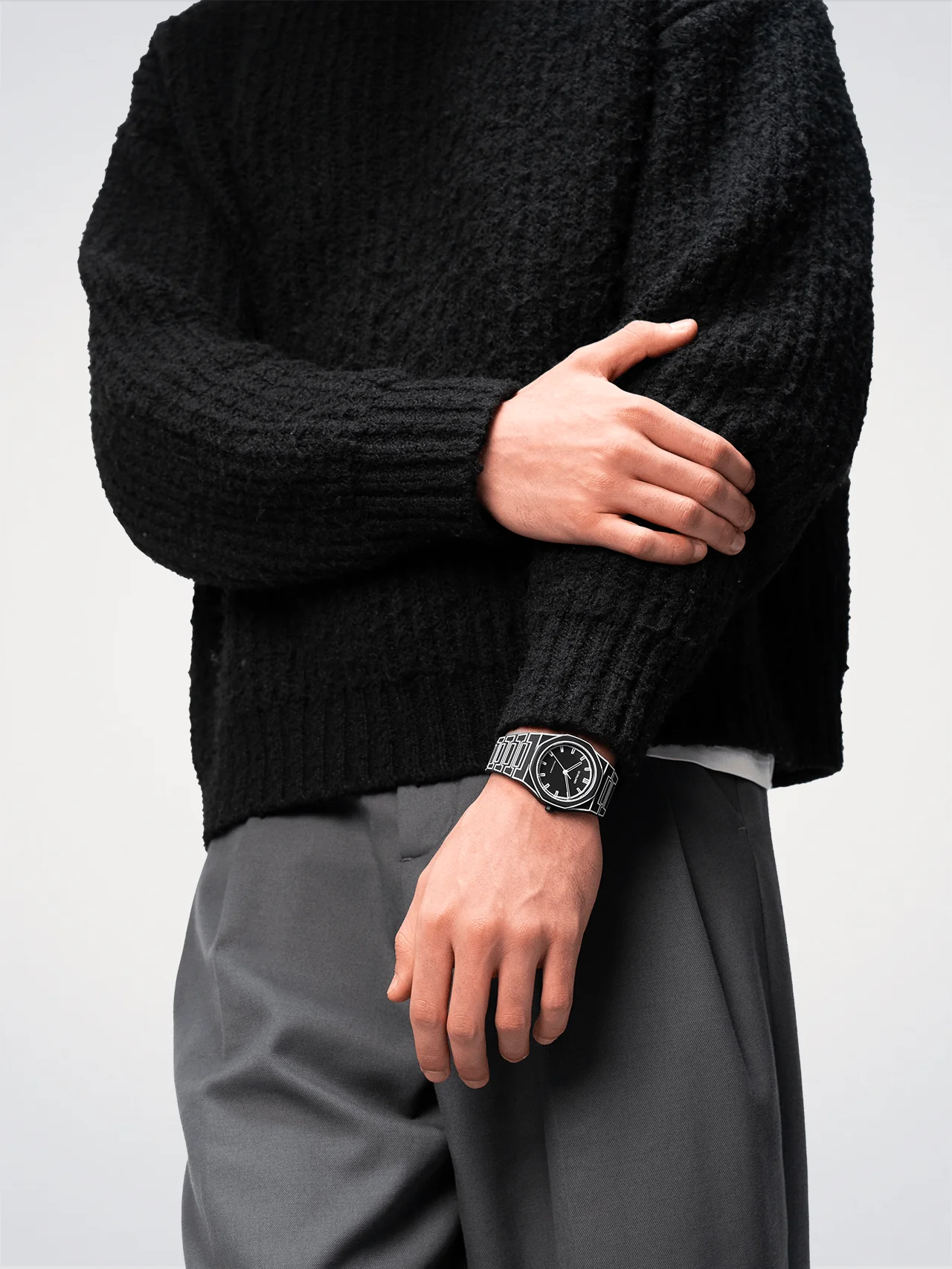 OROLOGIO BLACK SKETCH POLYCARBON 40.5MM NERO